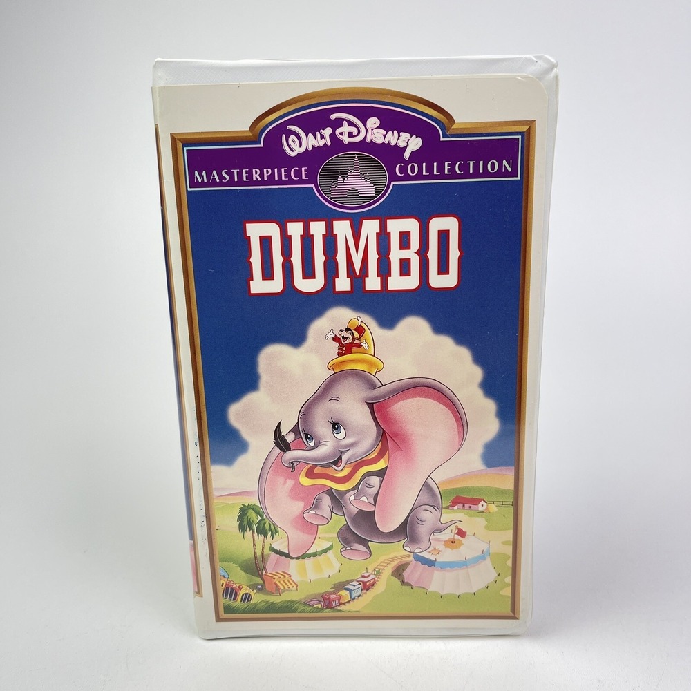 Disney Dumbo VHS Tape Vintage1999 Masterpiece Collection Great‎ Condition